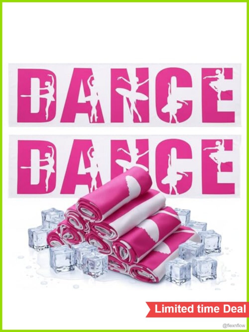 12 Pack Dancer Cooling Towels 39x12 Microfiber Cheer Dance Gift Set